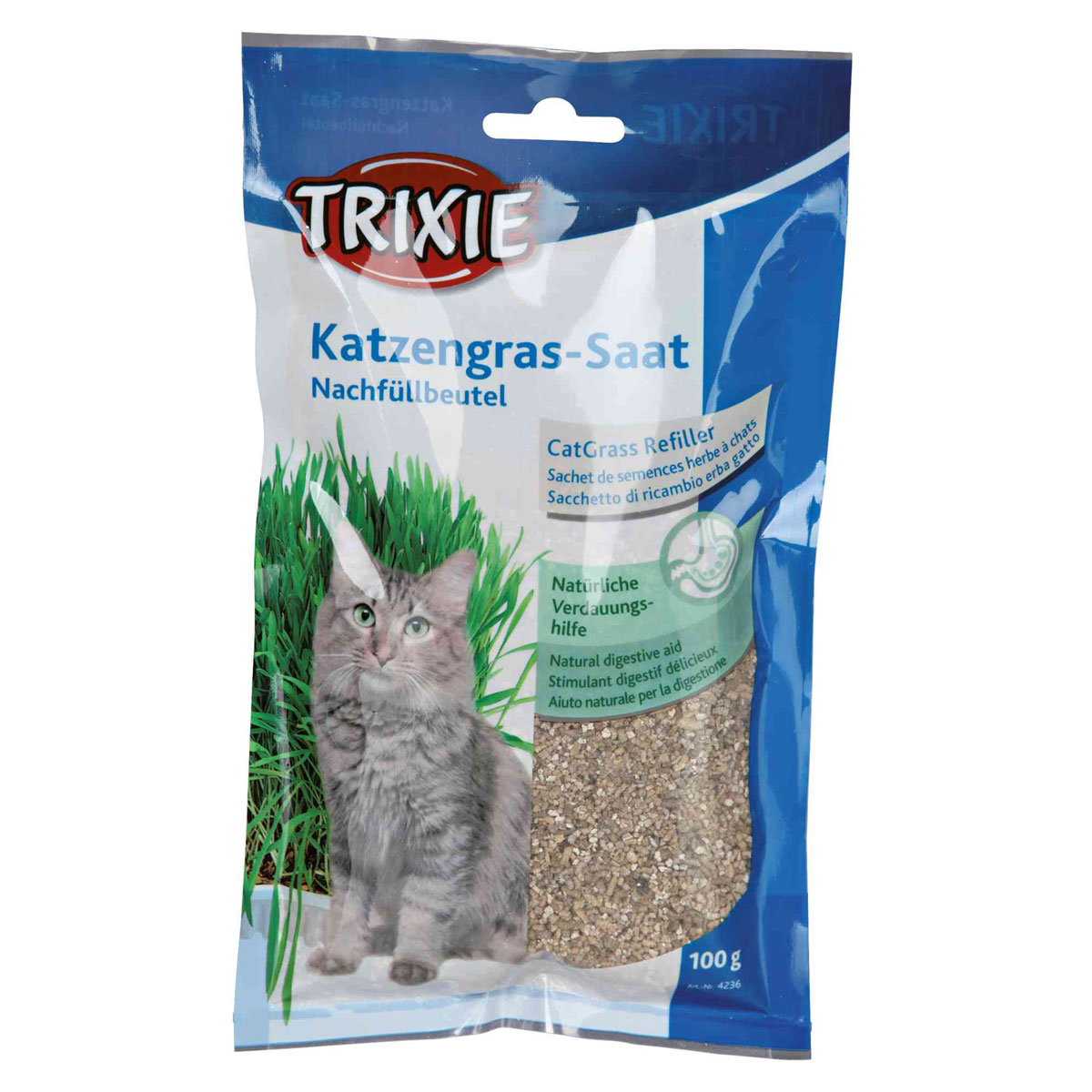 Trixie Katzengras Nachfüllbeutel 100 g
