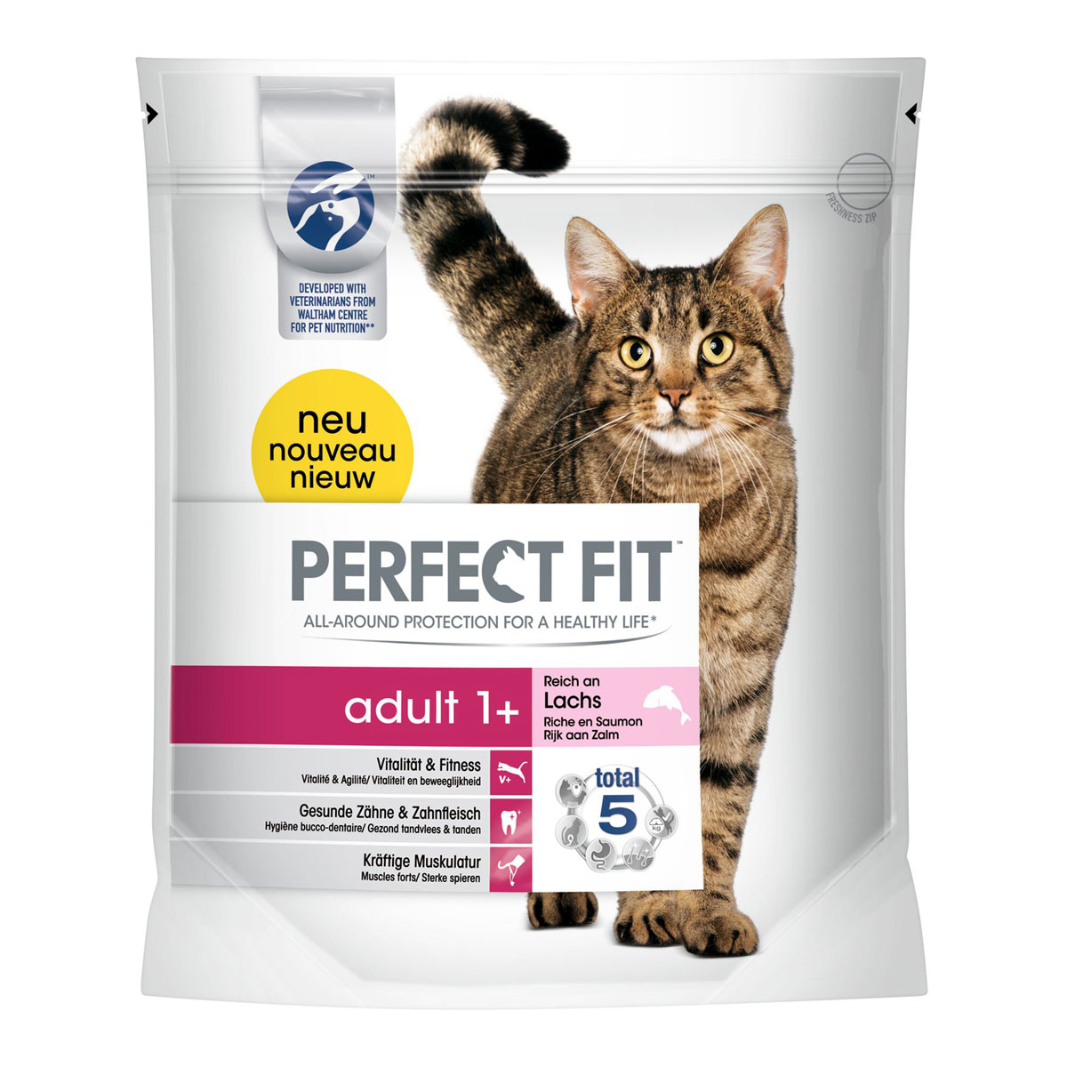 PERFECT FIT  Cat Adult 1+ reich an Lachs 1,4kg