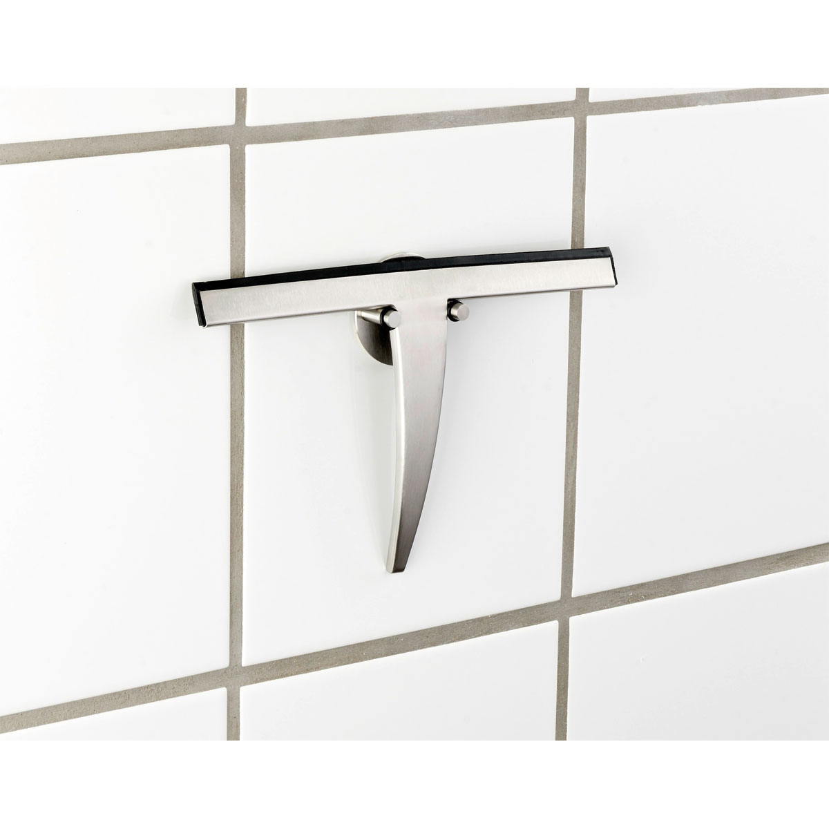 Wenko  Badezimmerwischer Bosa Edelstahl matt Bild 3