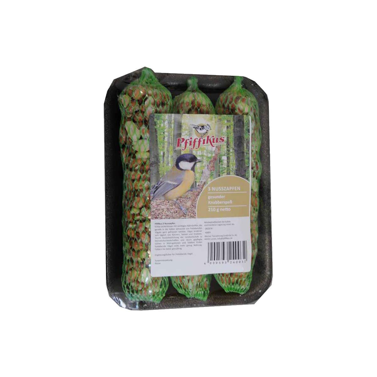 Pfiffikus Nusszapfen 3 Stk.