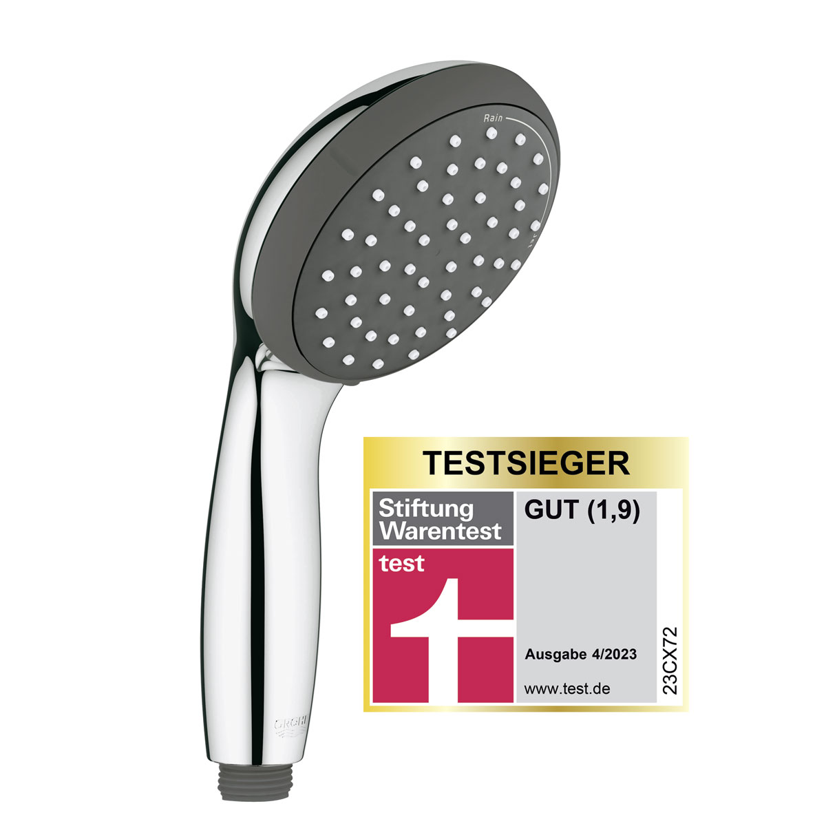 Grohe Handbrause Vitalio Start 100 HB 2 Strahlarten chrom