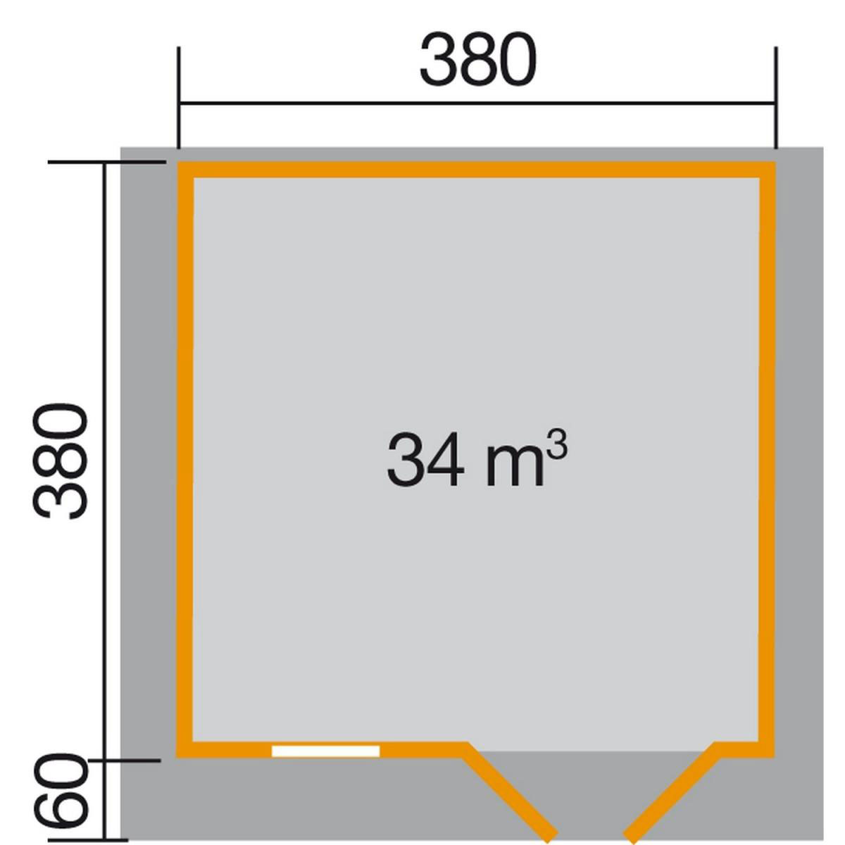 Weka Gartenhaus 136 Größe 2 Bild 2