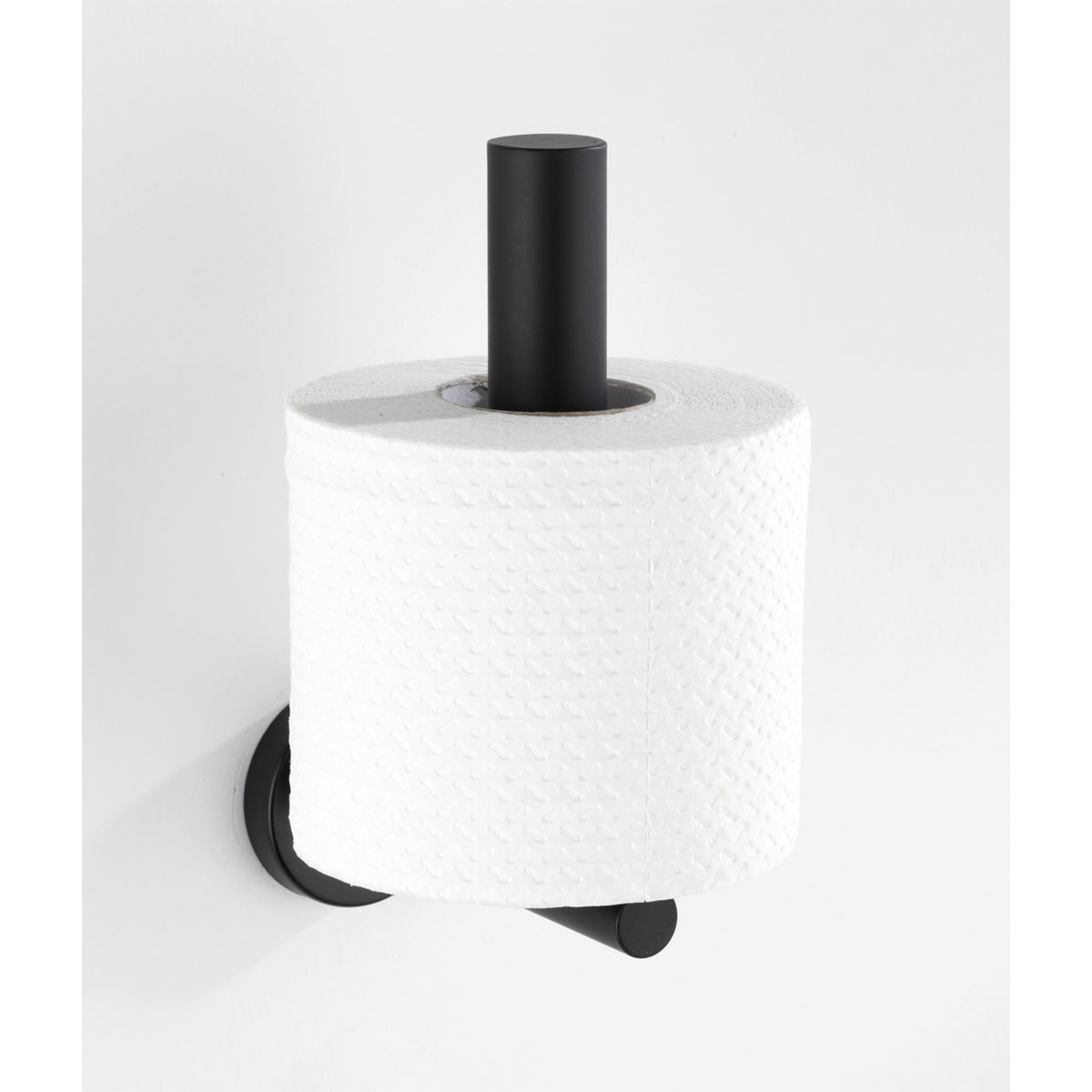 Toilettenpapier-Ersatzrollenhalter „Bosio“, schwarz