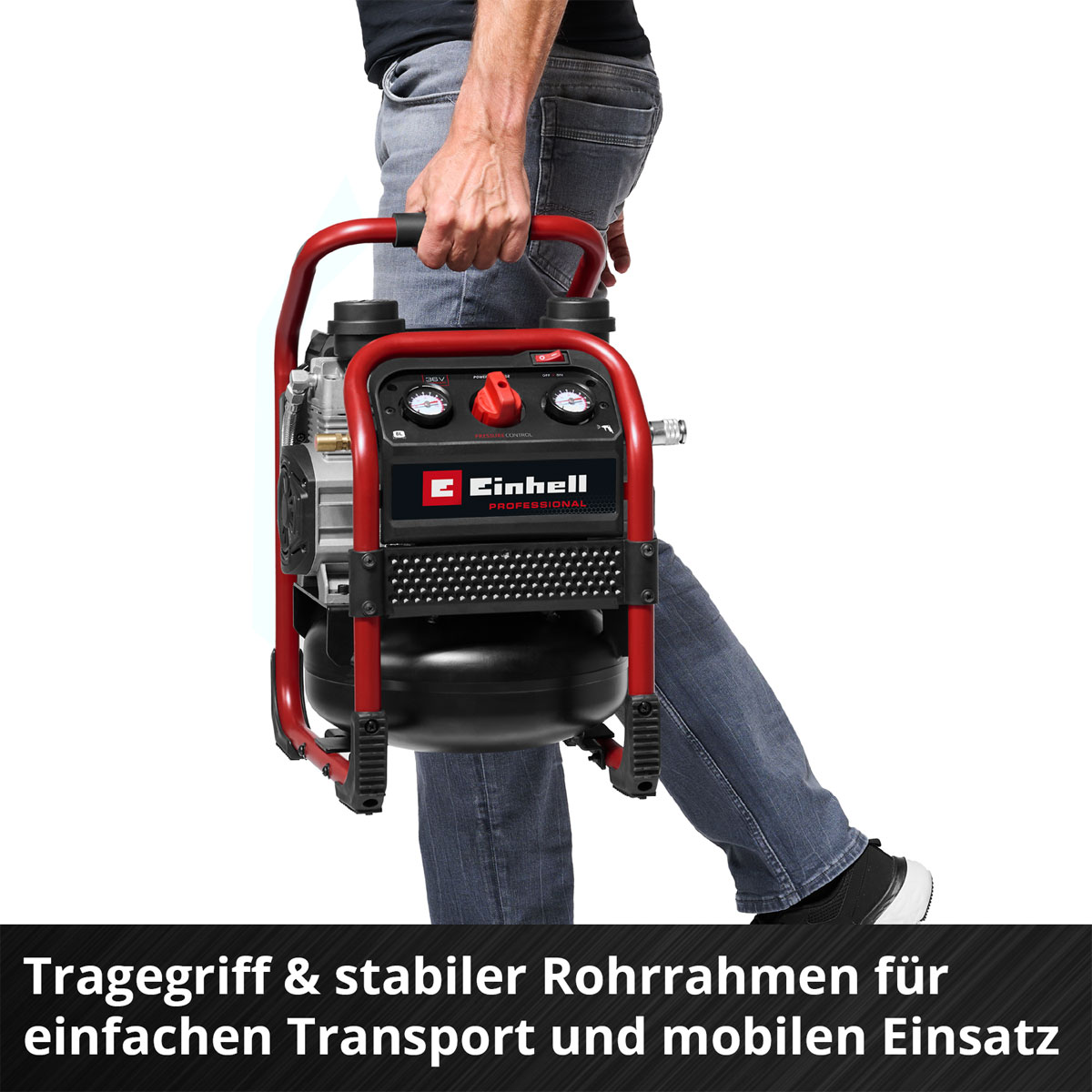 Einhell Professional Akku-Kompressor SILENZZO 36/210 Bild 10