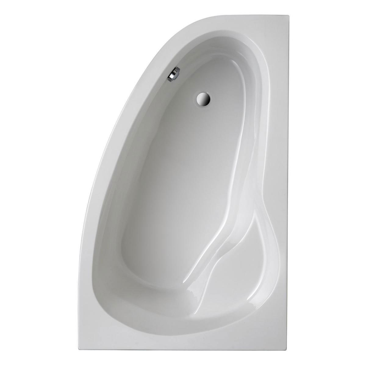 Ottofond Eckwanne Loredana Mod A 175 x 110 cm weiß