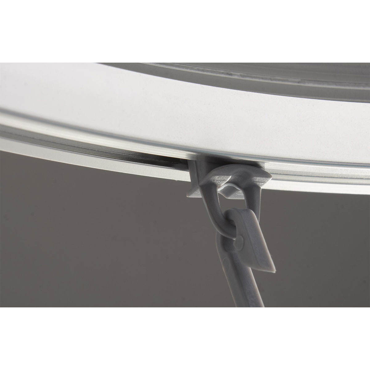 Valblue Universal-Vorhangschiene Bruck, ca. 90x90x90 cm, Farbe: Chromfarben glänzend Bild 6