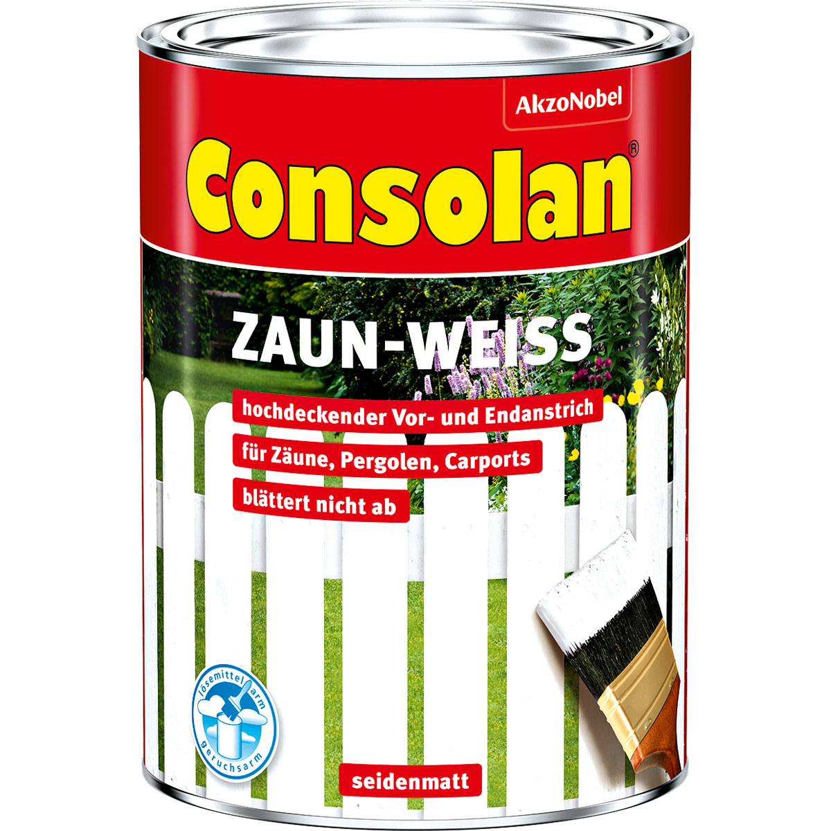 Consolan Zaunweiß 2,5 L