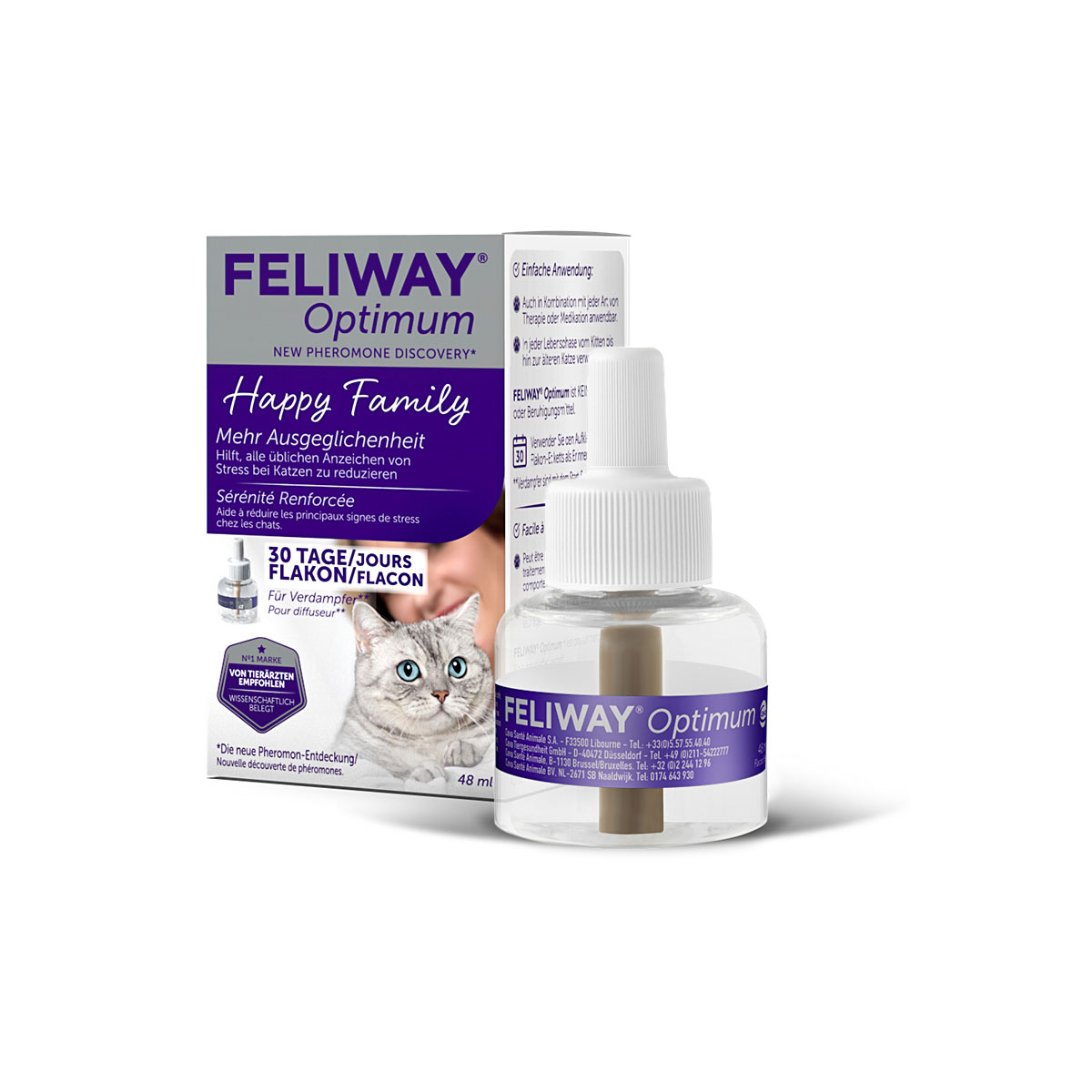 Feliway Ceva Cat Optimum Nachfüller 48 ml