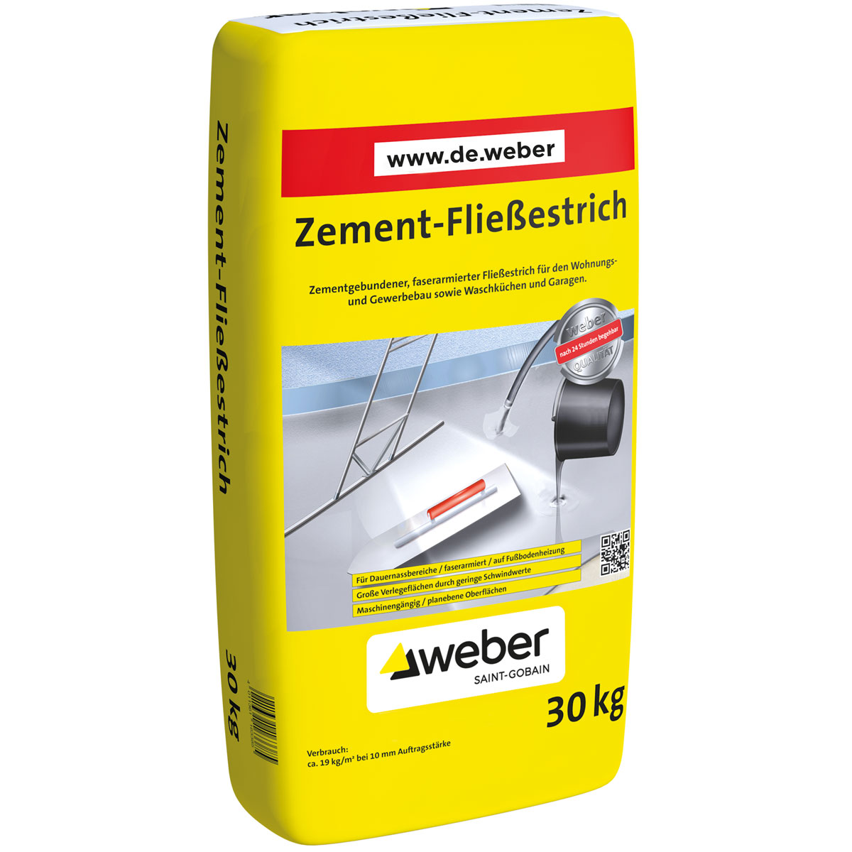 Weber  Zement-Fließestrich 30 kg