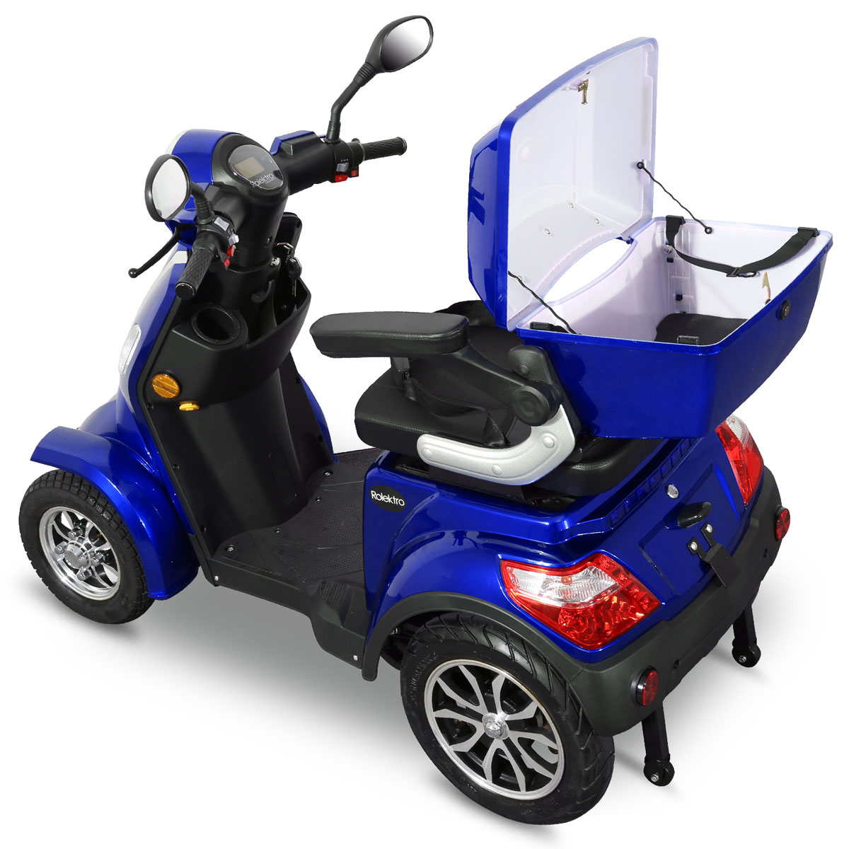 Rolektro E-Quad 25, Blau, 60V-20Ah Bleigel Akku, 1000 Watt Bild 4