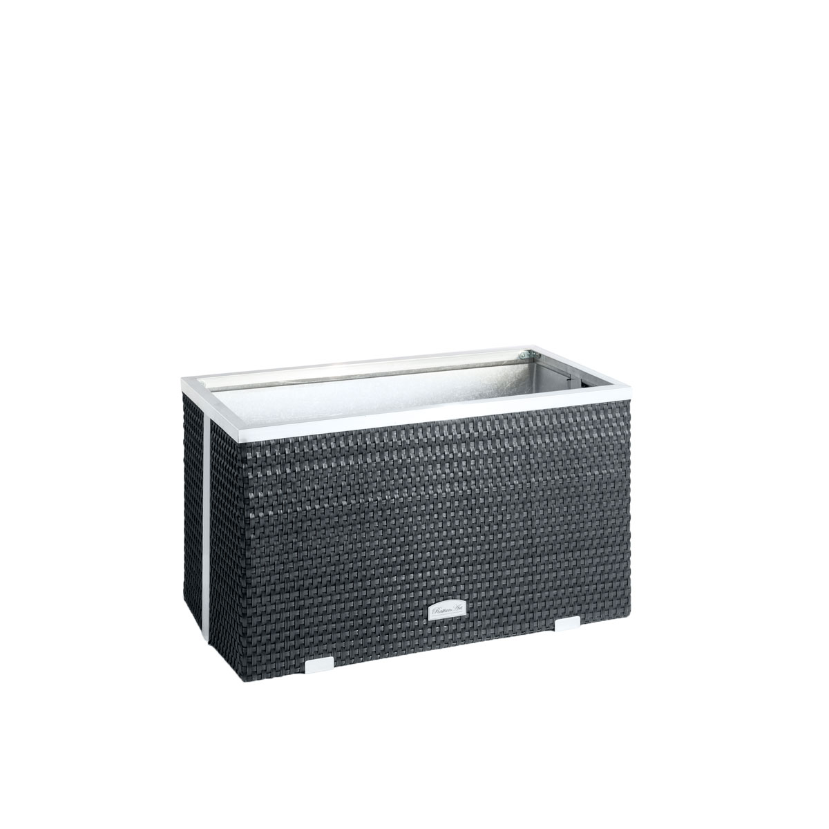 Wilk Rattan-Pflanzgefäß 38x38x38 cm, Kunststoff