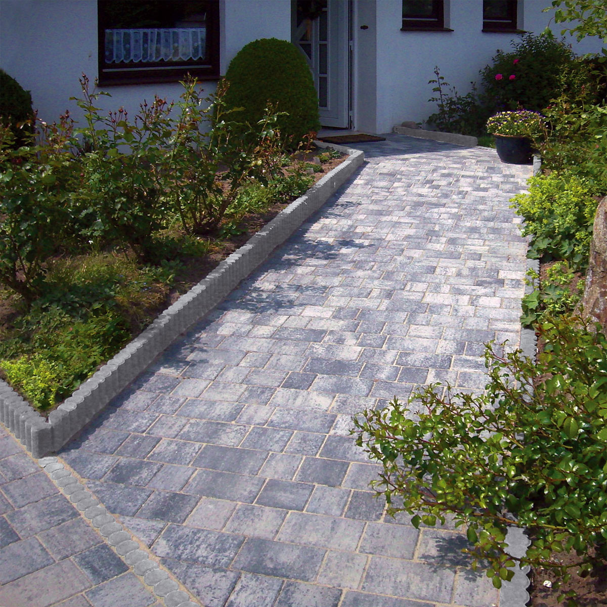 Diephaus  Palisaden Bordstein Mini grau 9,1 x 25 x 6 cm Bild 2