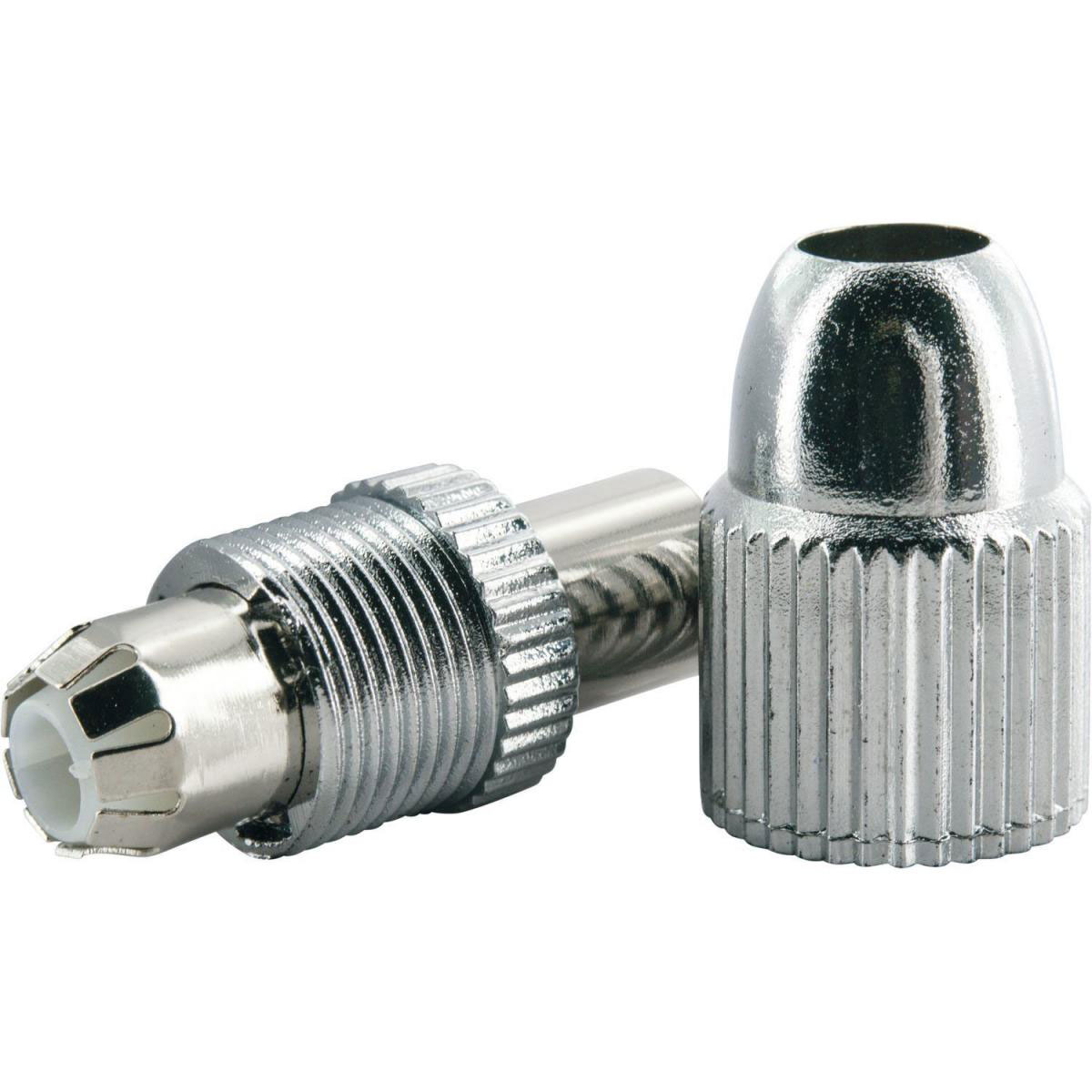 Schwaiger High-Quality IEC-Koax-Stecker silber Bild 2