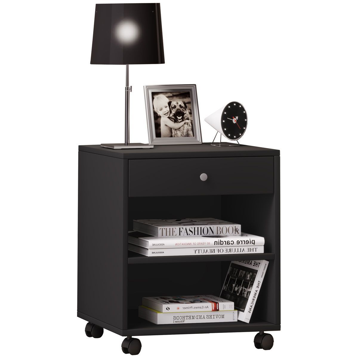 Nachttisch Rolda grau Bild 1