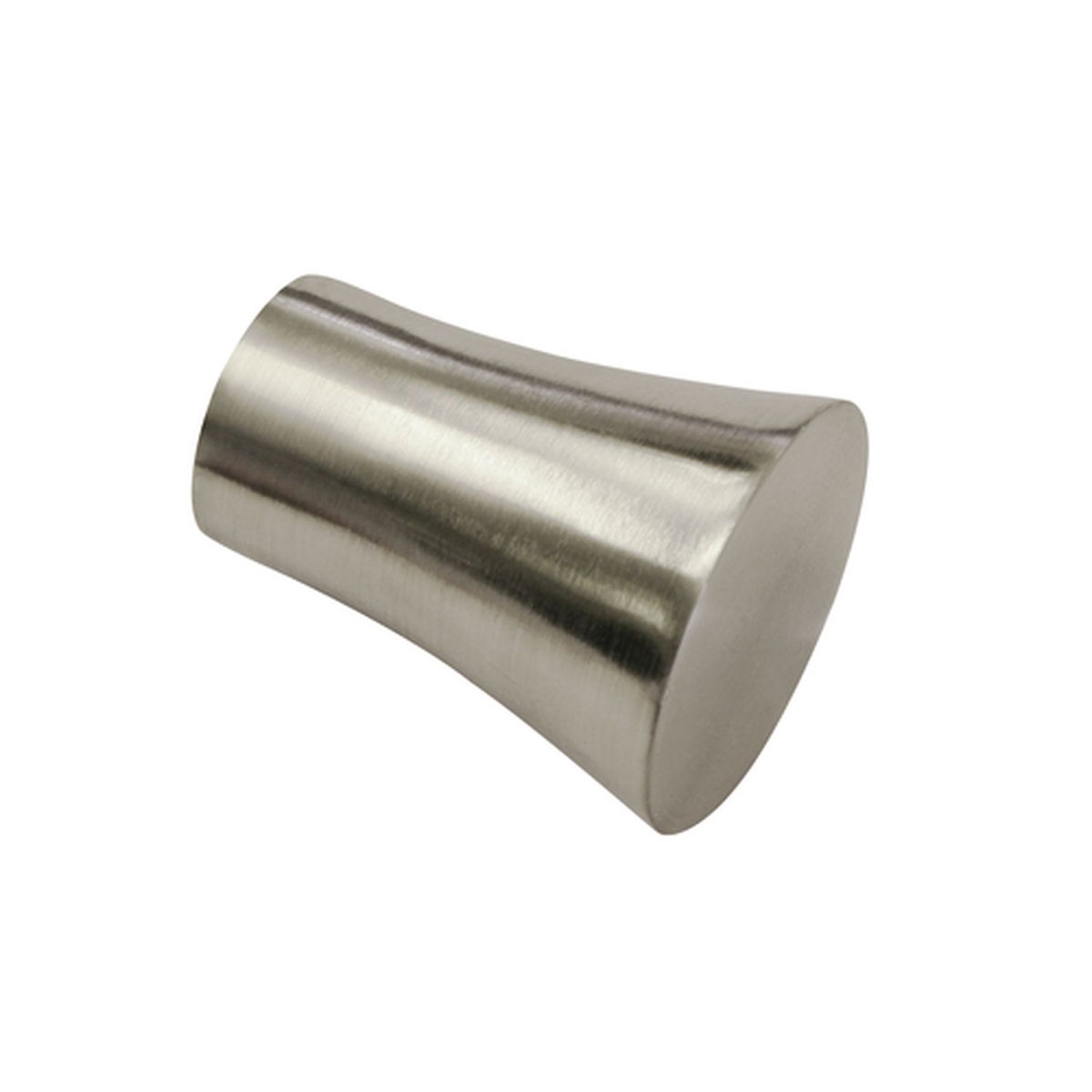 Gardinia Endstück Konus für Durchmesser 19 mm 4,6 cm Edelstahl-optik