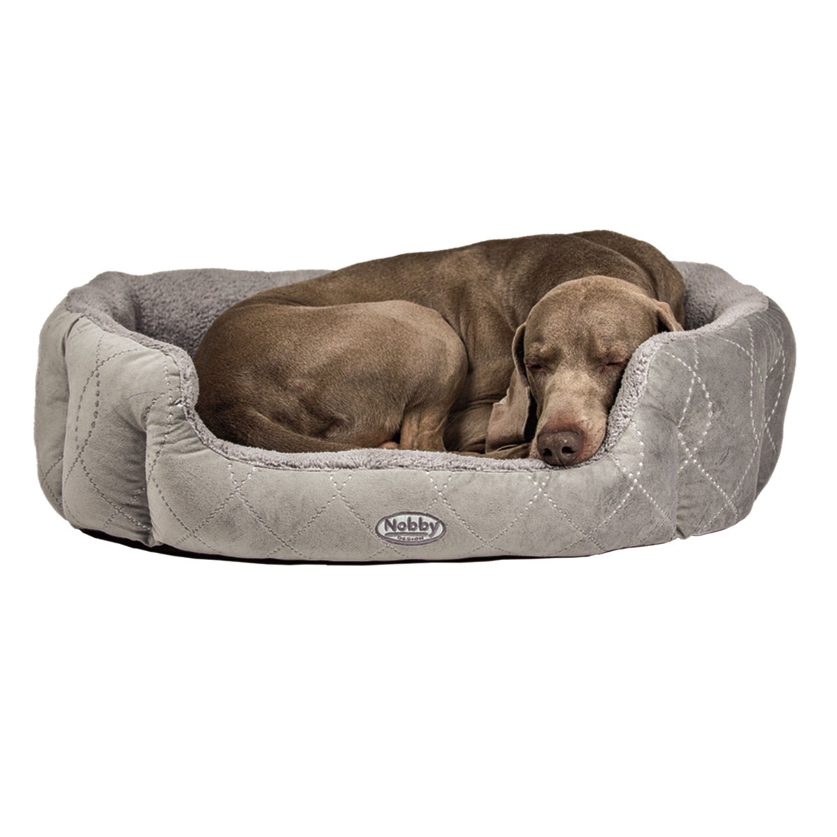 Nobby Komfort-Bett Ceno oval 45 x 40 x 19 cm grau Bild 2