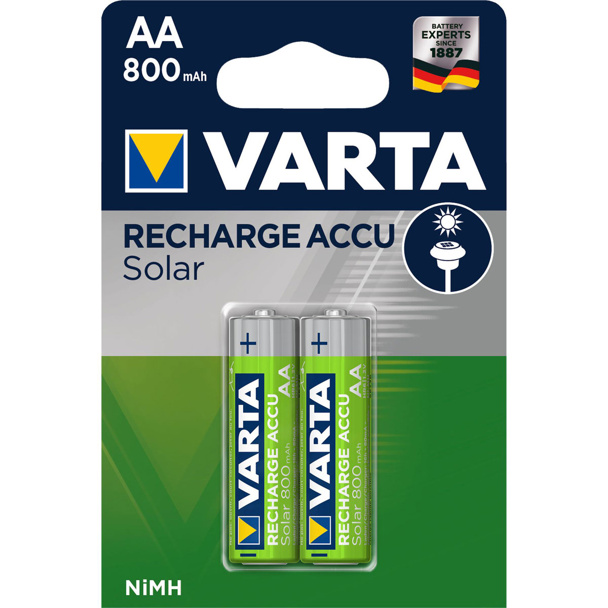 Varta AA-Solar-Akku 2 Stück
