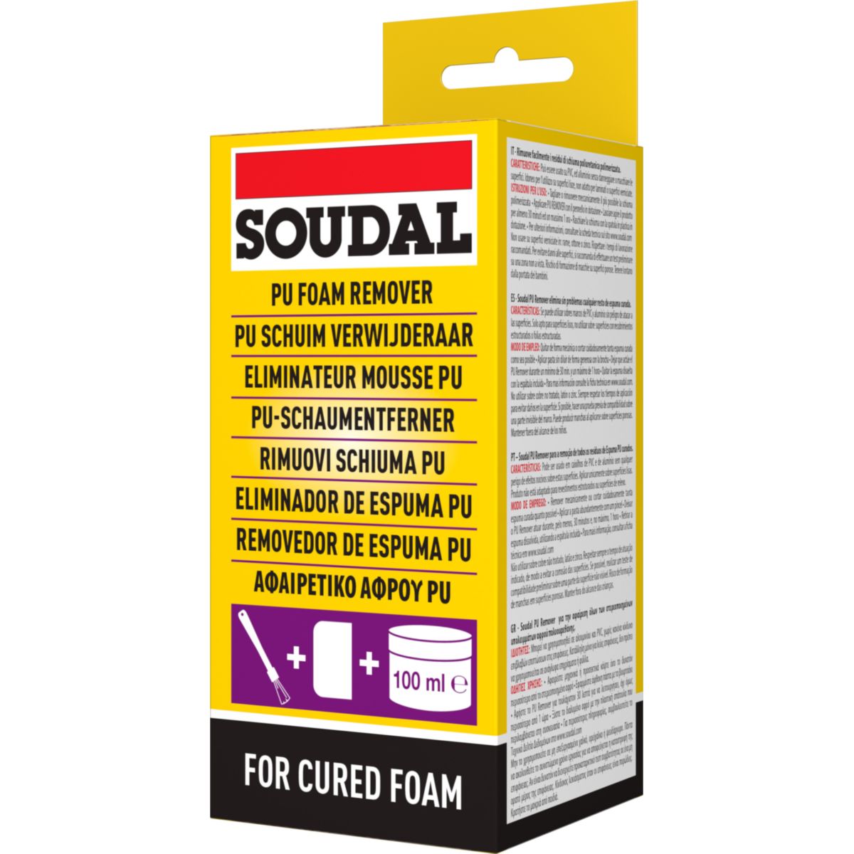 Soudal PU-Entferner Spezialentferner schnell-wirkend