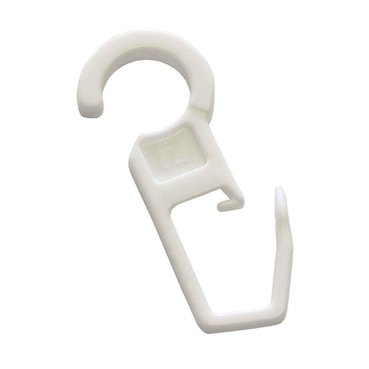 Gardinia Faltenlegehaken weiß
