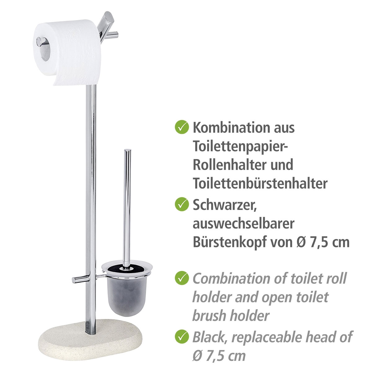 Wenko  Stand WC-Garnitur Puro Bild 2
