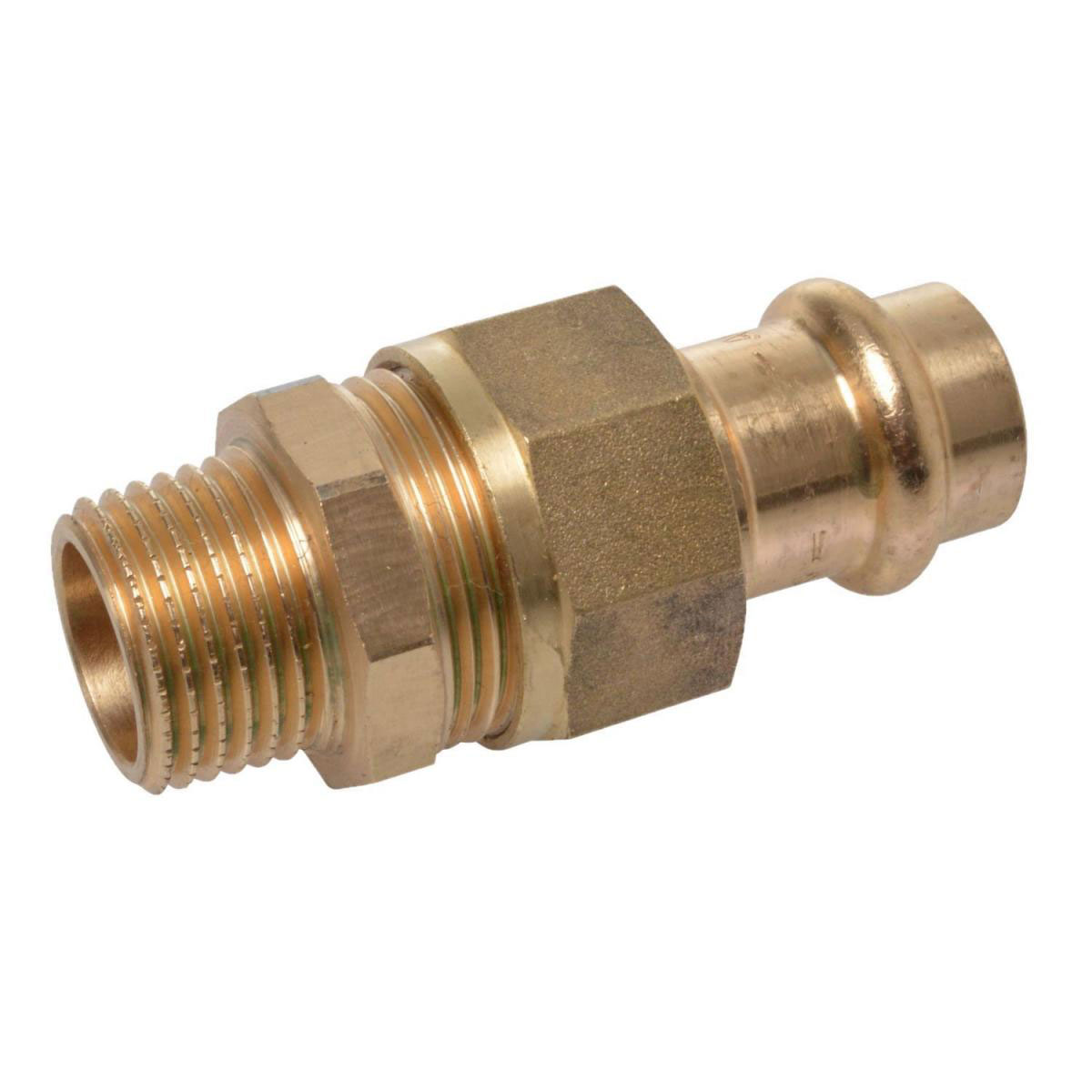 Kirchhoff VerschraubungPressfitting für Kupfer 22 mmx3/4AG V-Kontur Bild 1