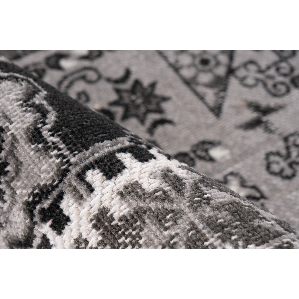 Vintage-Teppich „Ariya 425“, Grau, 80x150 cm Bild 2