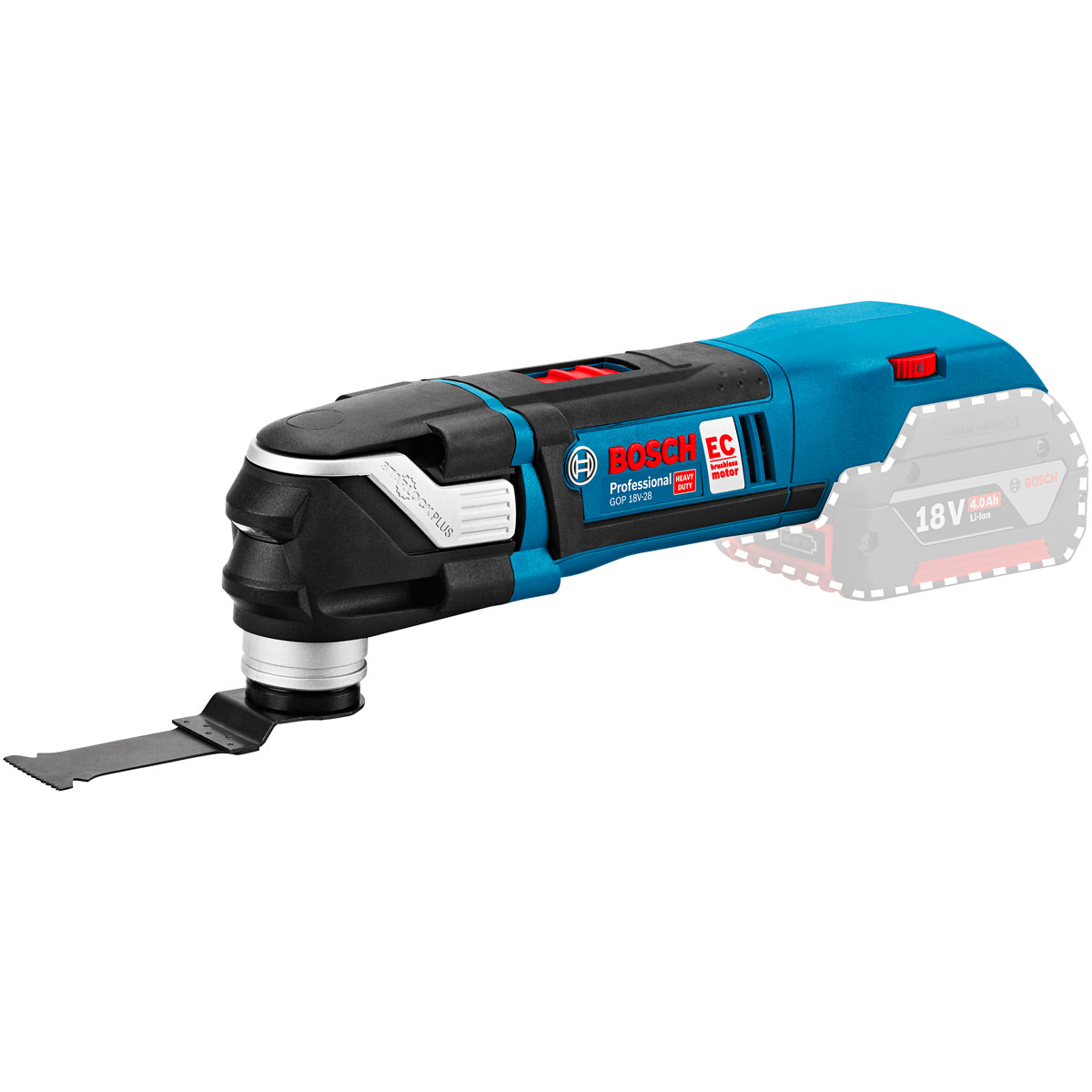 Bosch Professional  Akku-Multitool GOP 18V-28 Solo