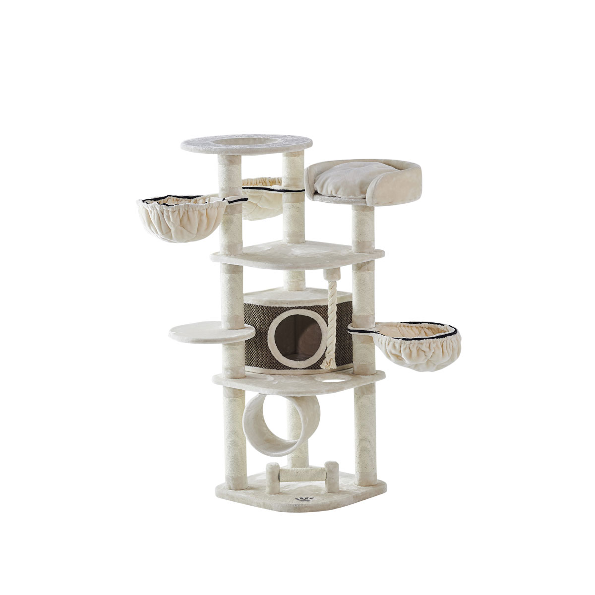 Nobby Kratzbaum Elif 70 x 70 x 189 cm cream Bild 4