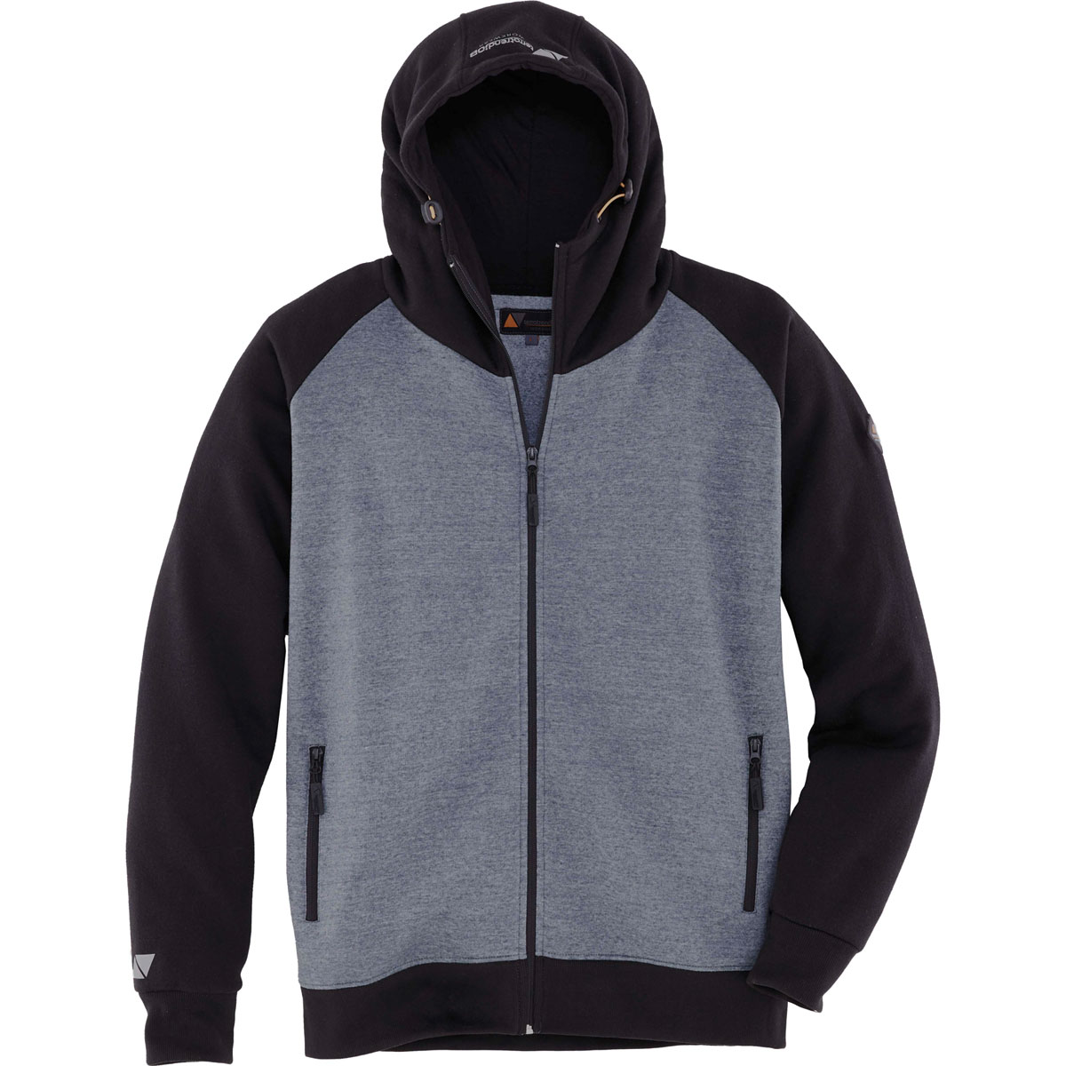 Terratrend  Sweatjacke dunkelgrau-schwarz Größe 3XL