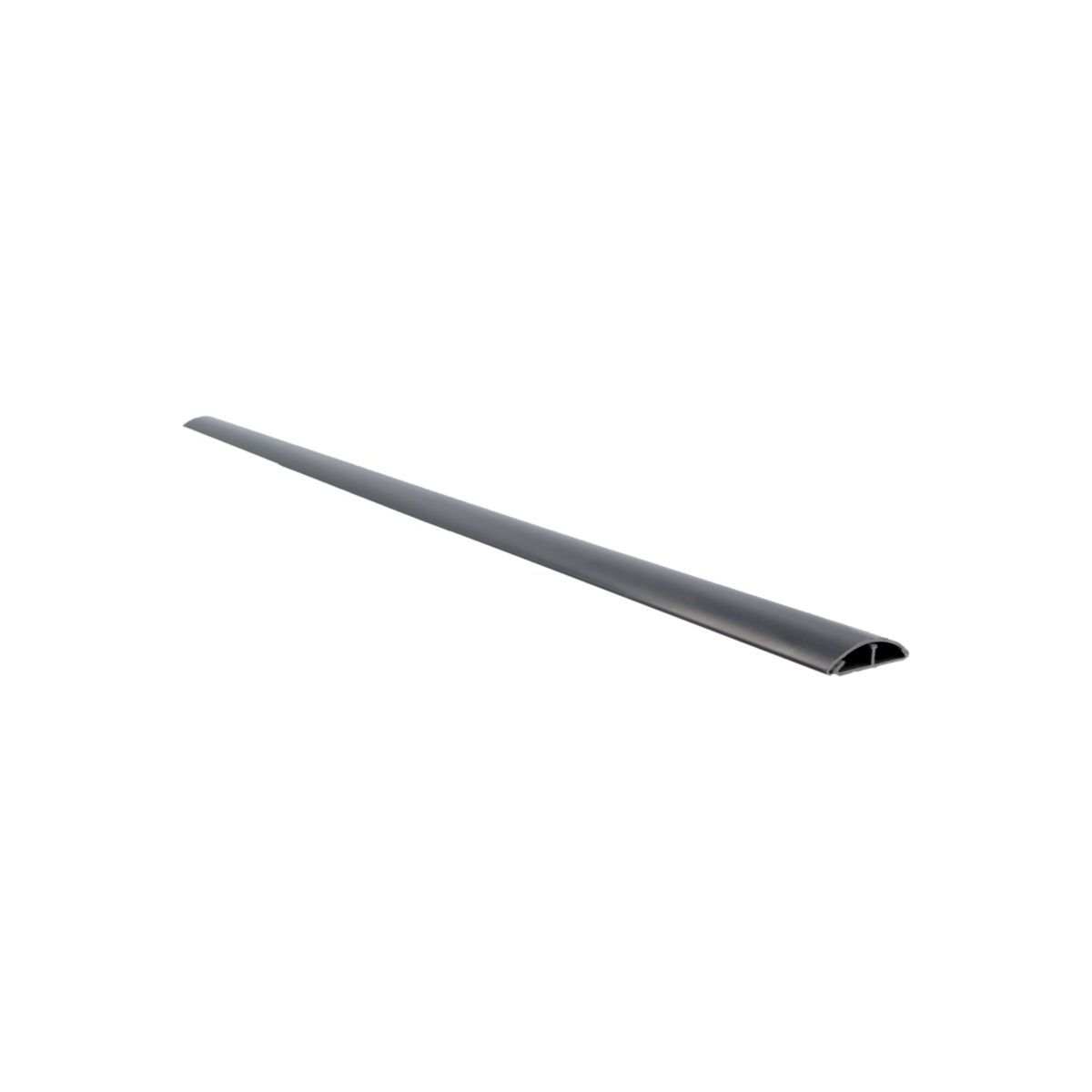 Fussbodenkanal PVC 40x10 mm, grau, 2 m