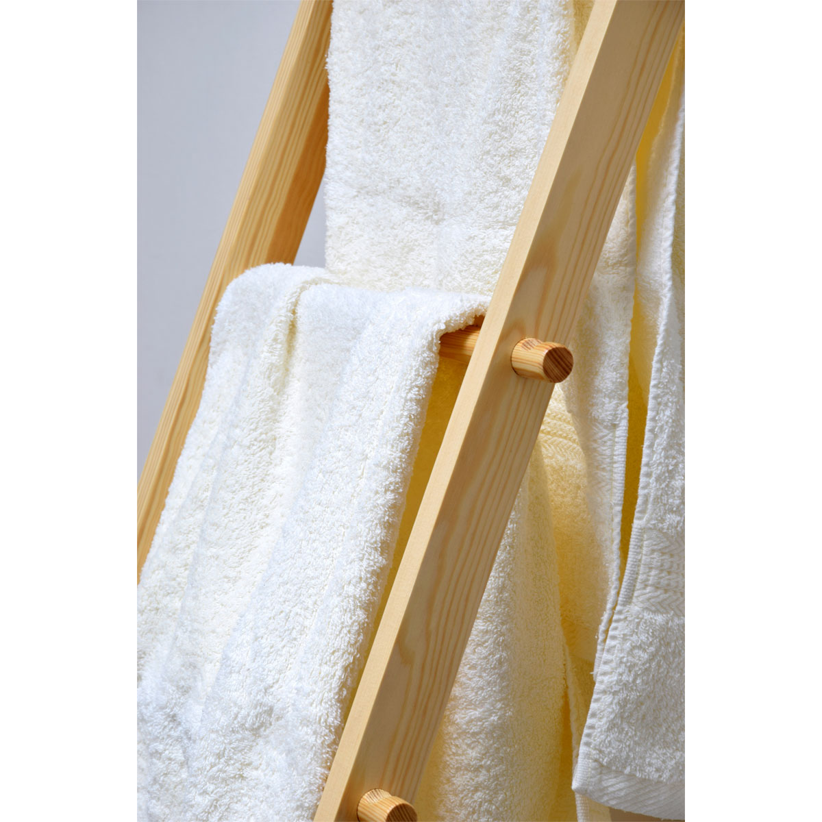 dobar Handtuchleiter 42 x 4 x 142 cm natur Bild 6