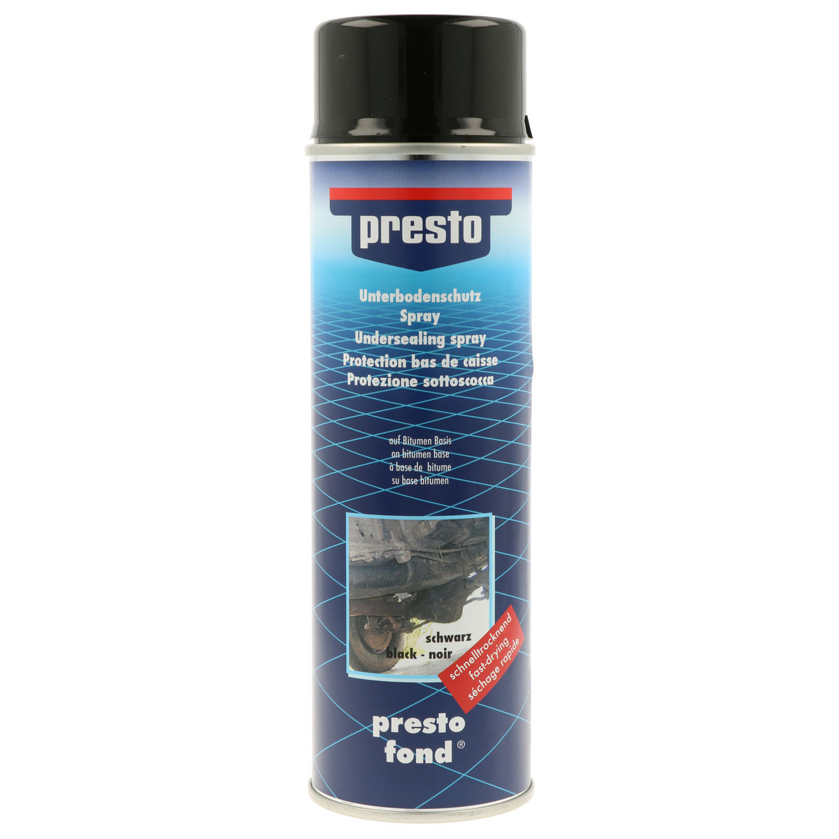 presto  Unterbodenschutz schwarz 500 ml