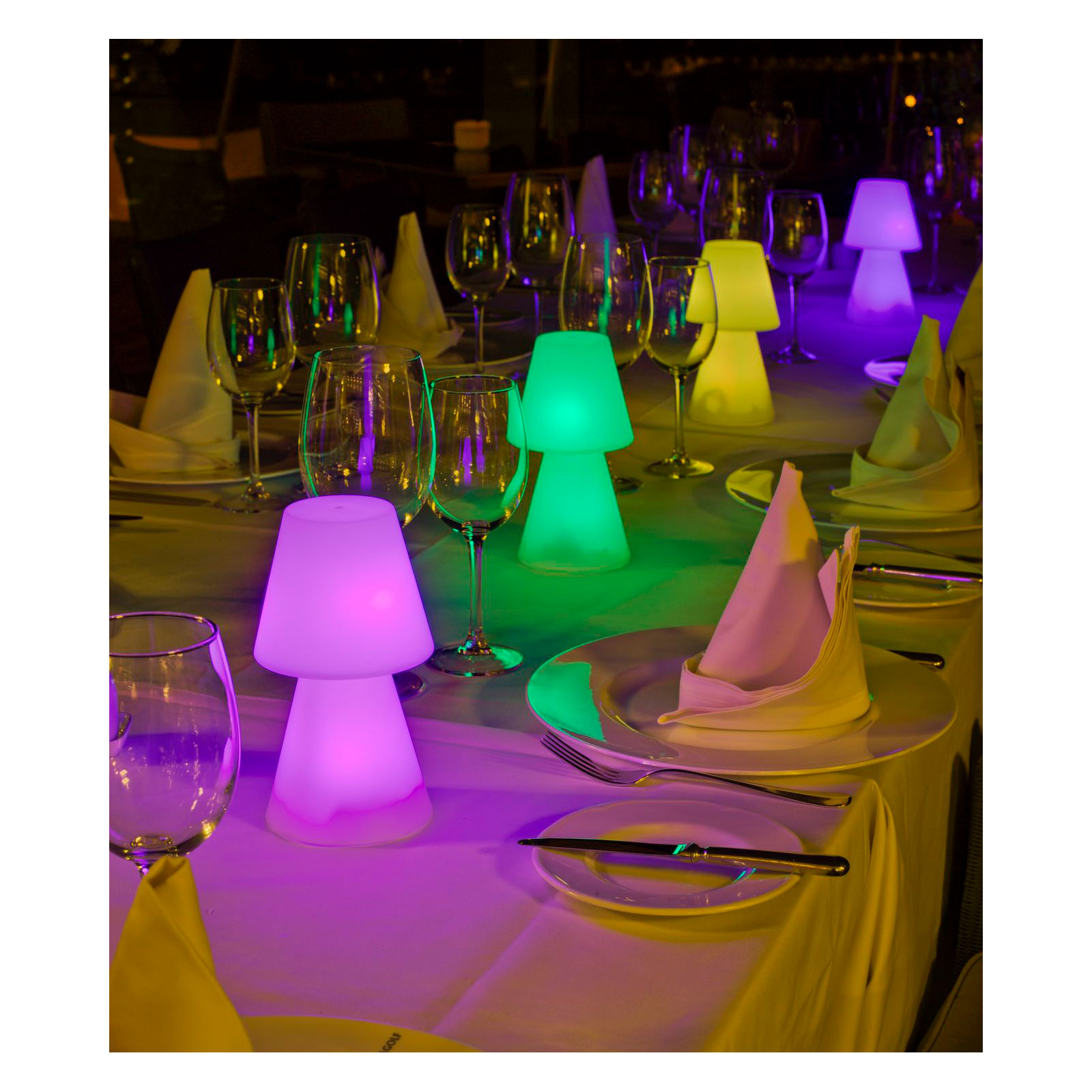 NewGarden Dekoleuchte Lola 20 wetterfest weiß