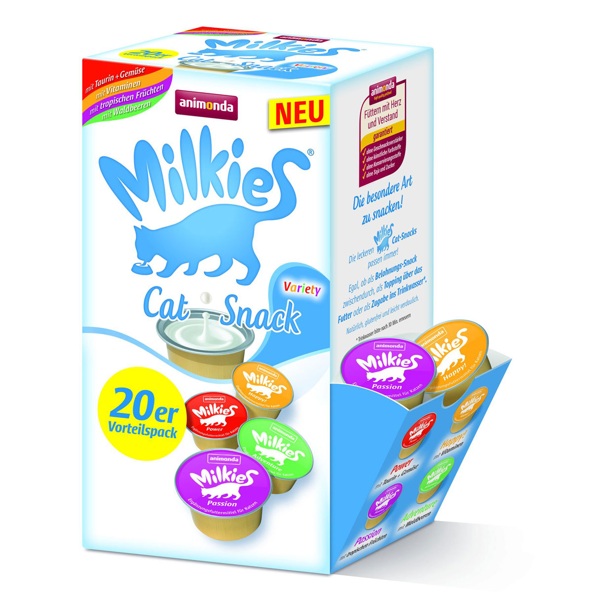 Snack Milkie Variety 20x15g