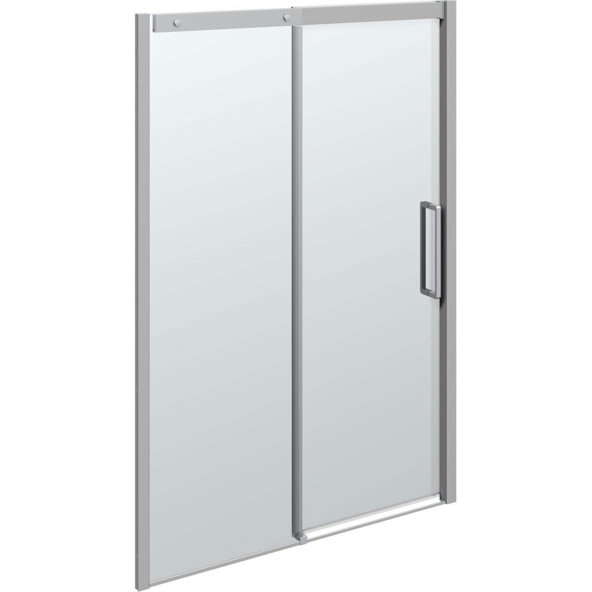 Scanbad Schiebetür-Set Classic 140 cm Chrom/Klar