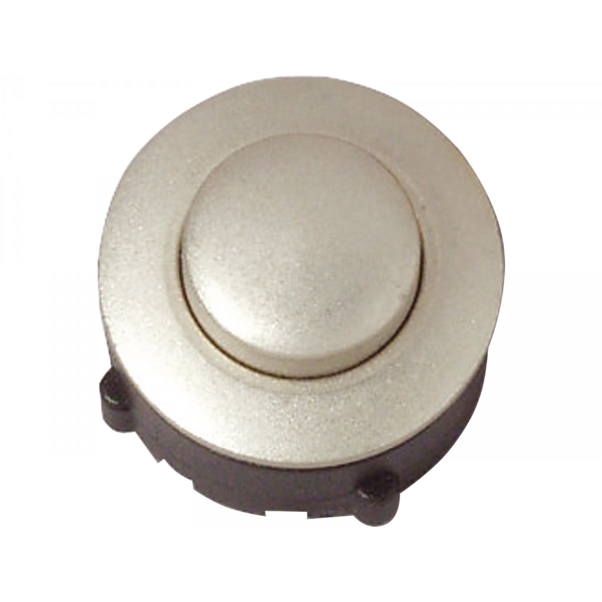 Klingelkontakt Messing-vernickelt