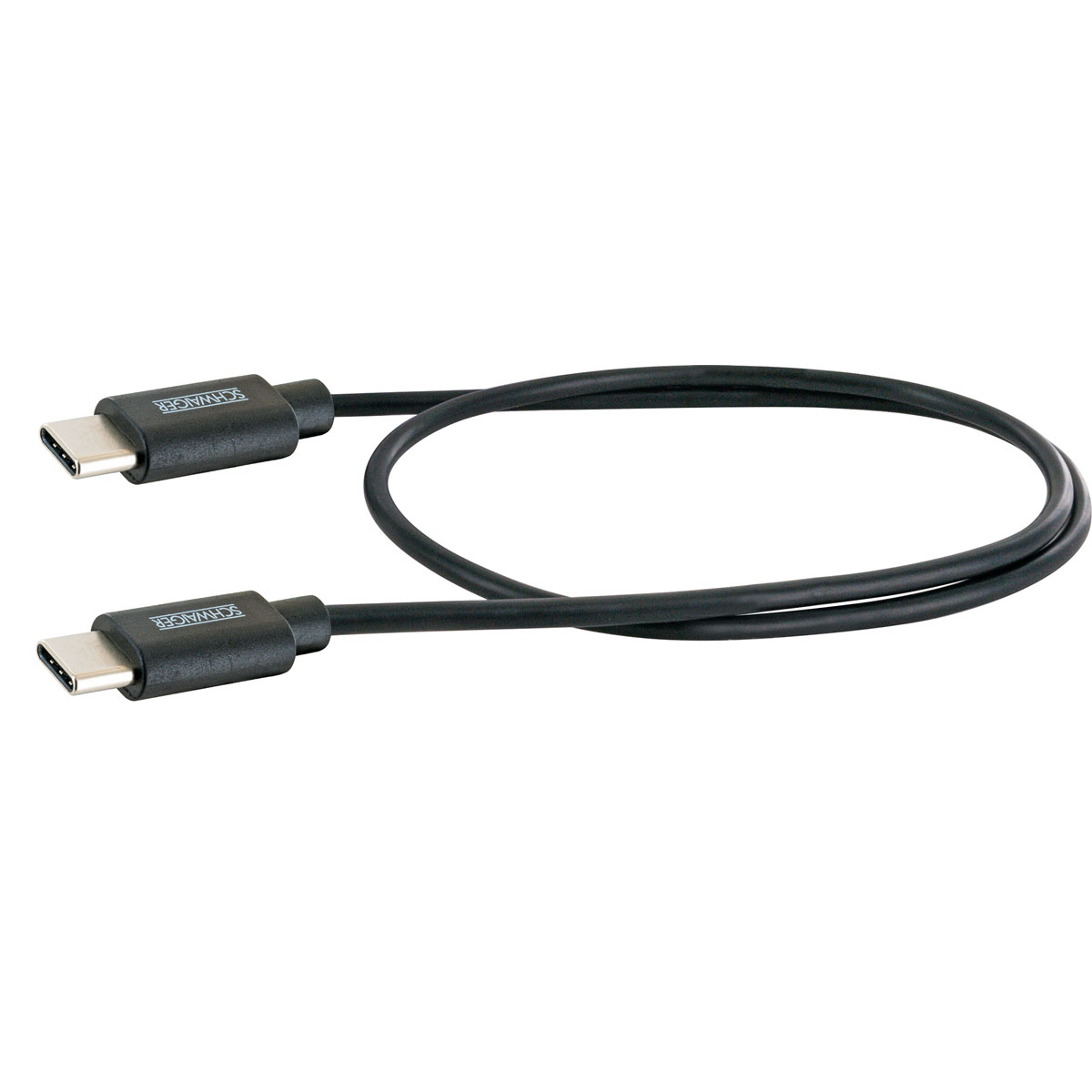 Schwaiger  Sync und Ladekabel Typ C 0,5 m schwarz Bild 3