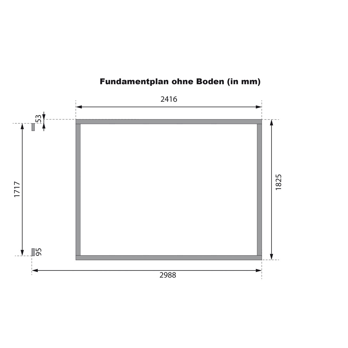 Gartenhaus "Kombi Pultdach" naturbelassen Bild 7
