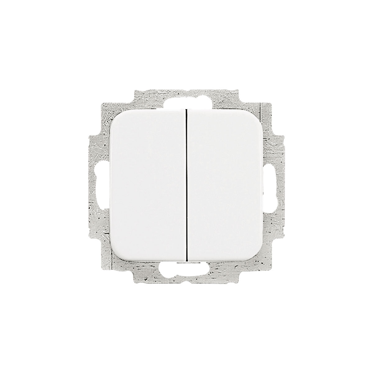 Busch-Jaeger Aus-/Wechselschalter Einsatz weiß