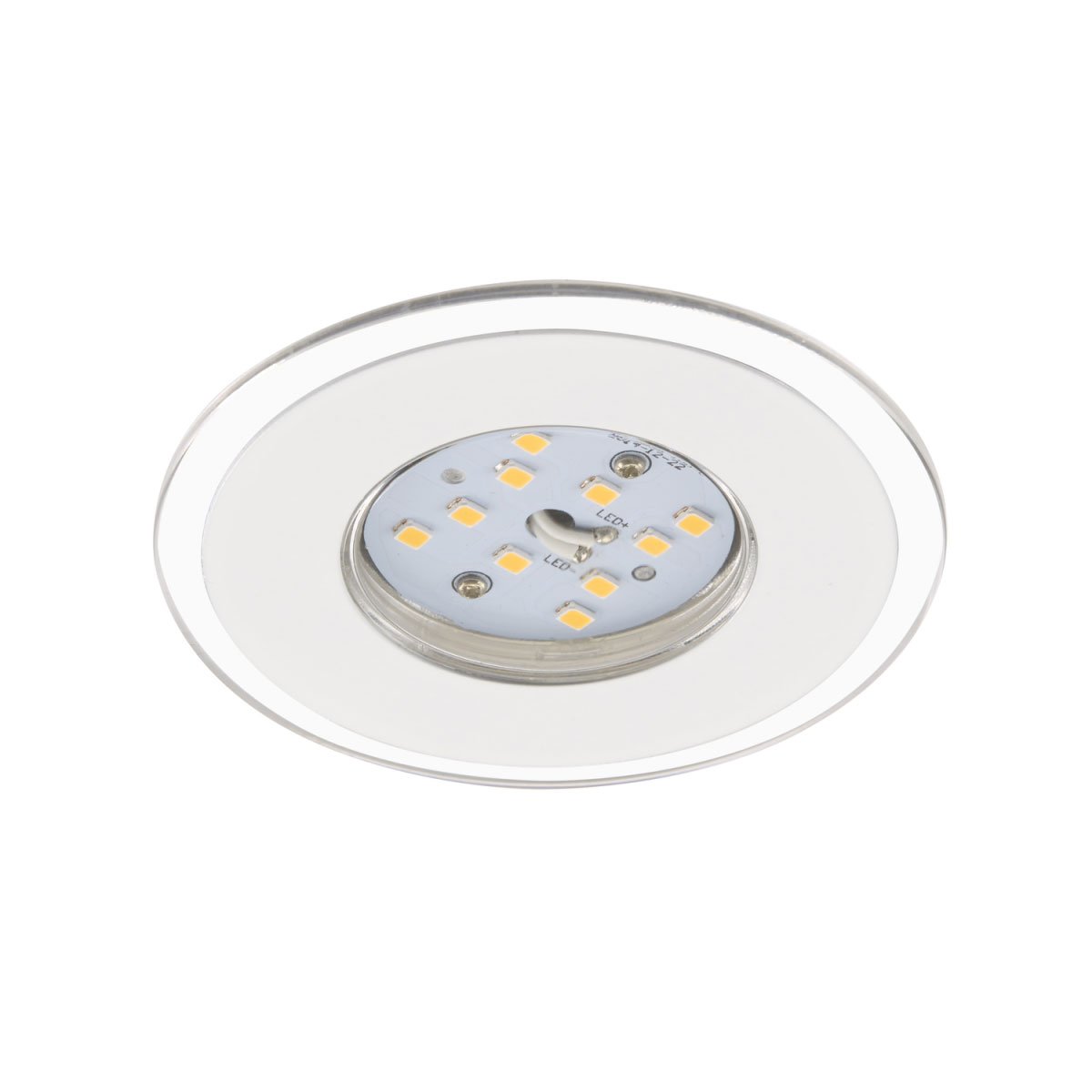 Briloner LED-Einbauleuchtenset Attach weiß