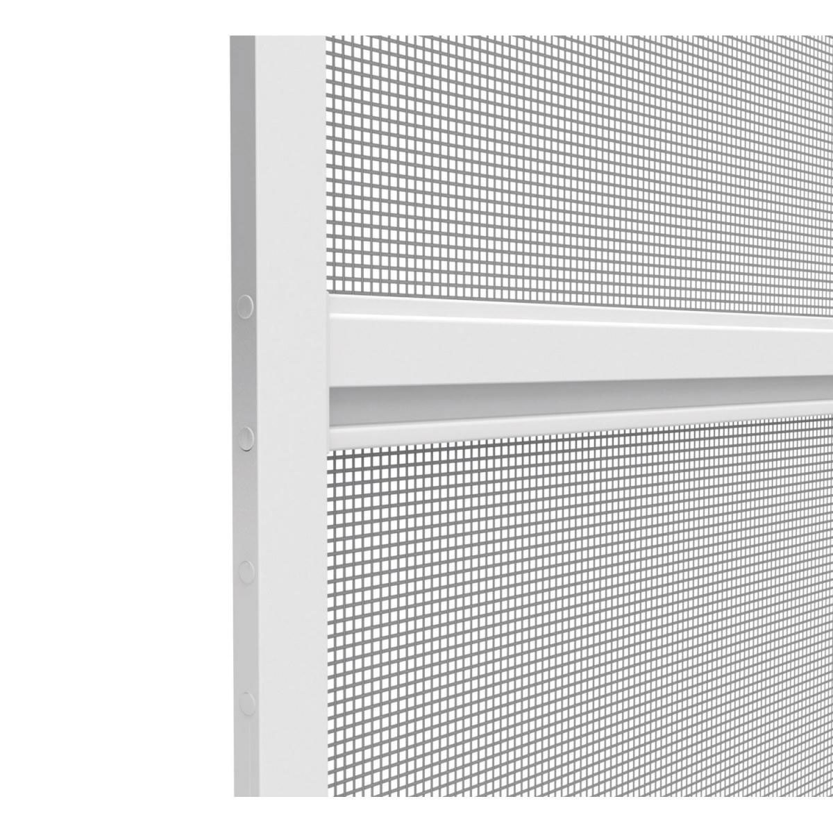 Alu-Fliegengitter Tür „proLine XL“, 120x240 cm, grau mit Klemmzarge