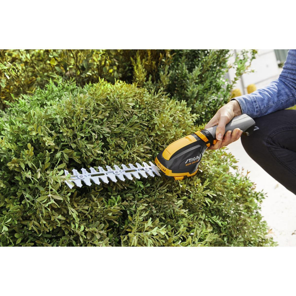 Stiga Akku Gras- und Strauchschere SGM 102 AE Bild 5