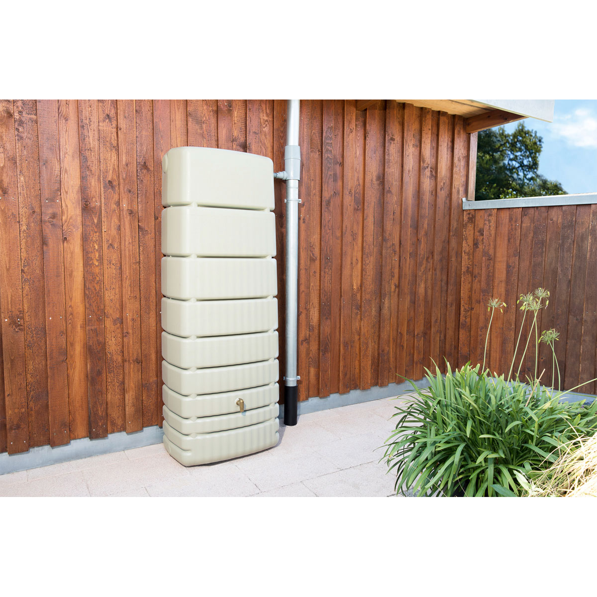 4rain Wandtank Slim sandbeige 650 L Bild 4
