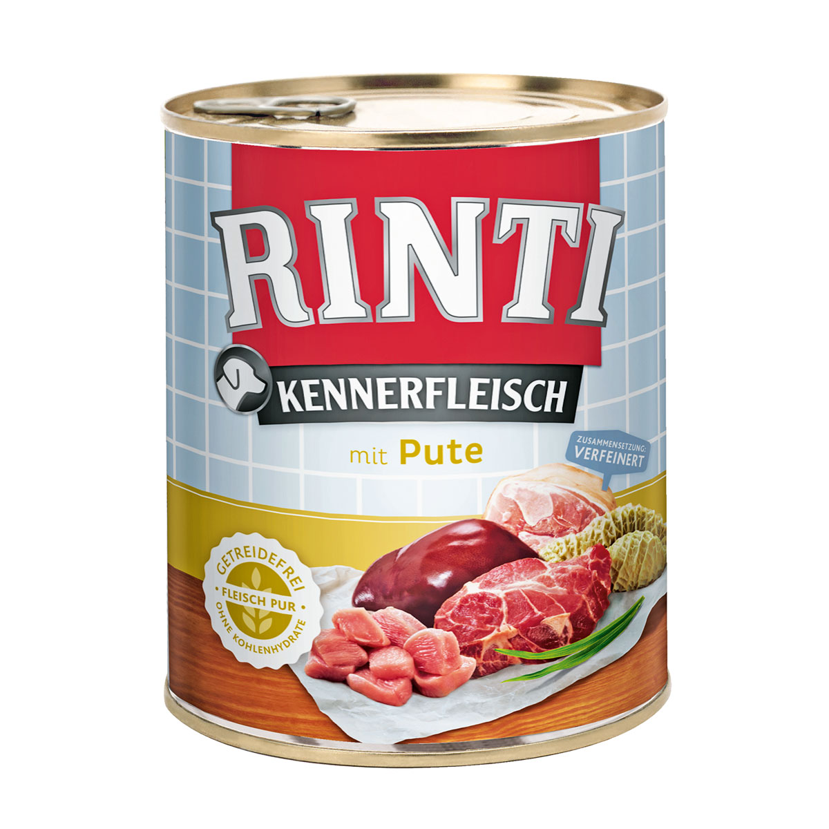 Rinti  Dose Kennerfleisch Pute 800g Bild 2