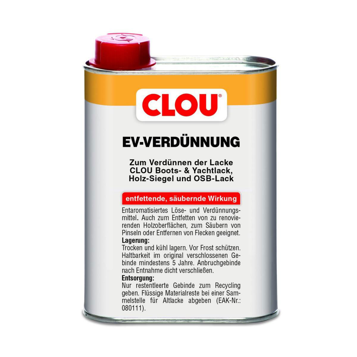 Clou EV Verdünnung, 250 ml