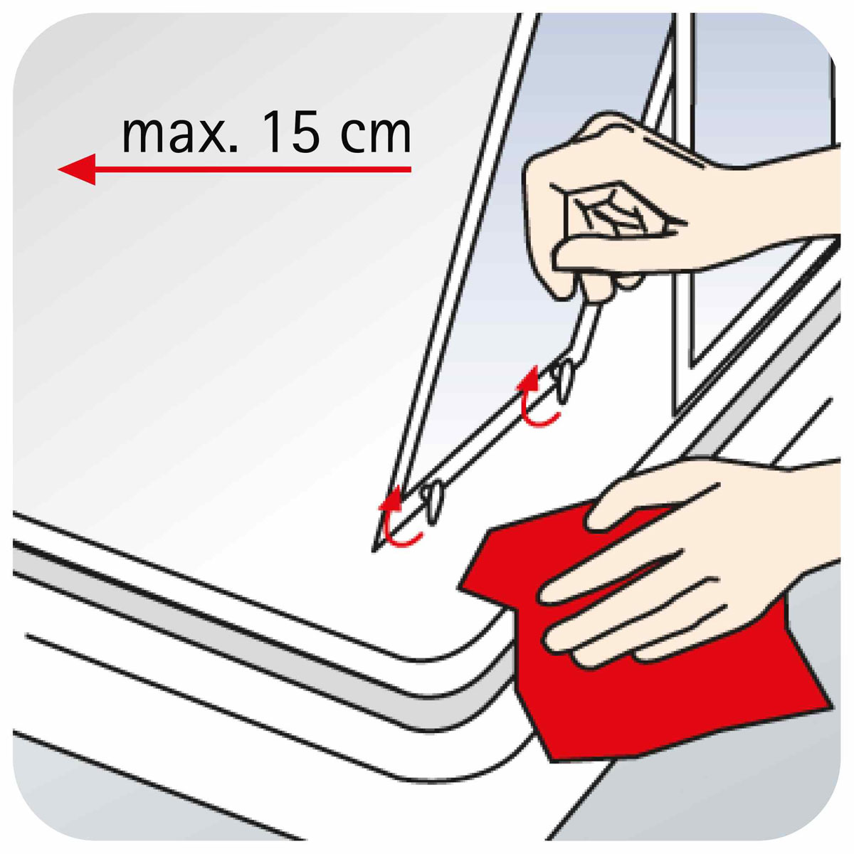 Schulte Set Kristall Trend Runddusche inkl Duschwanne 185 x 90 x 90 cm Bild 3