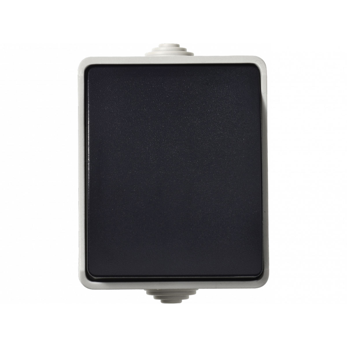 Aufputz-Wechselschalter Basic Feuchtraum grau Bild 2