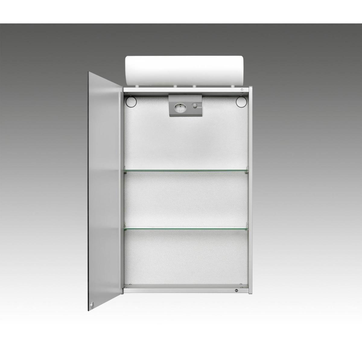 Jokey LED-Spiegelschrank Single Alu aluminium Bild 2