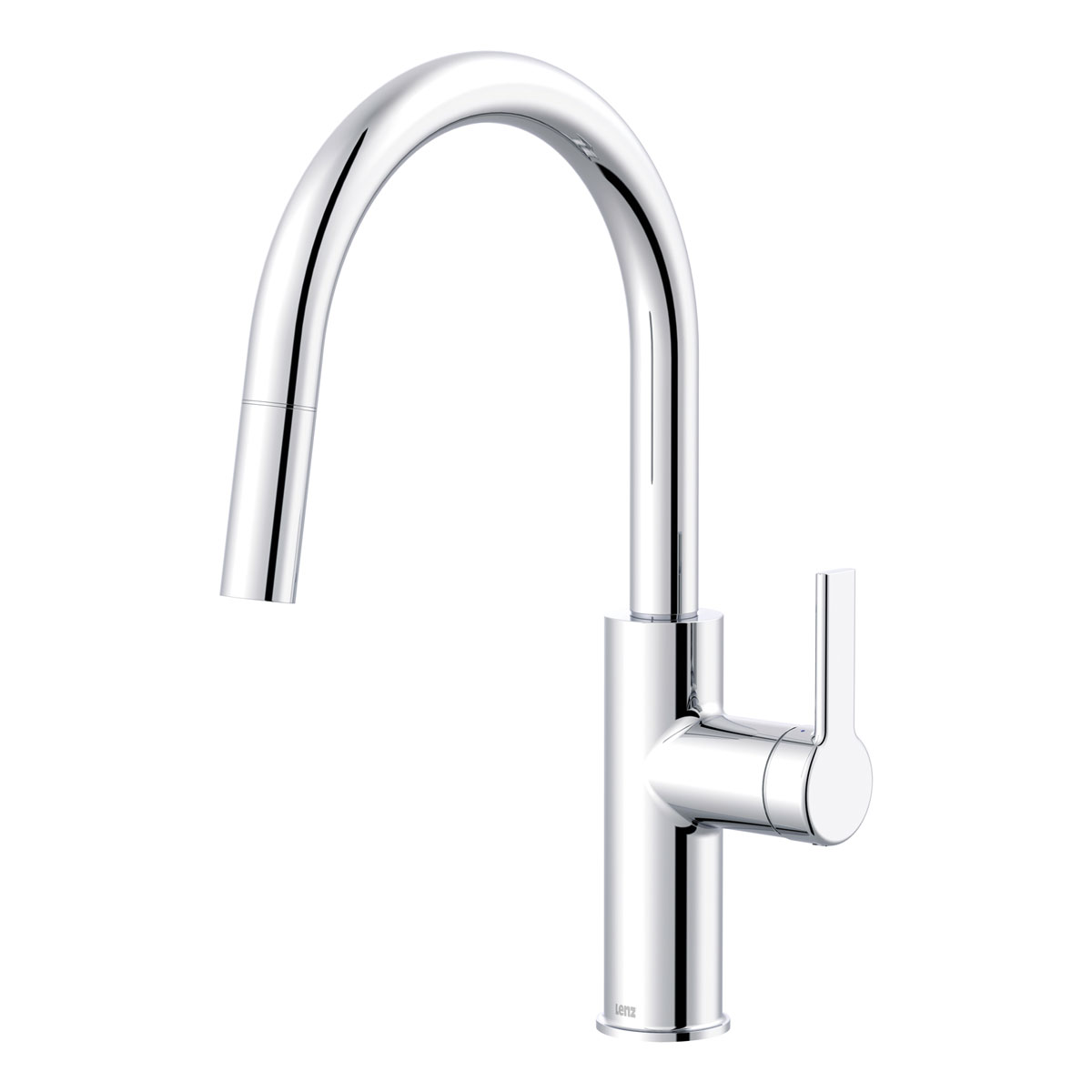 LENZ Spültischarmatur Anela mit Geschirrbrause Chrom