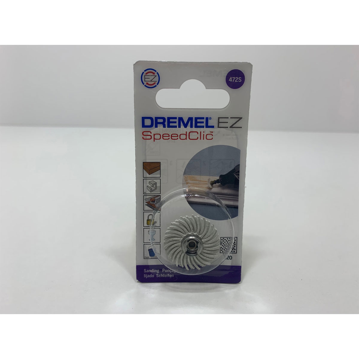 Dremel  Feinschleifbürsten 472S grob 120 Körnung